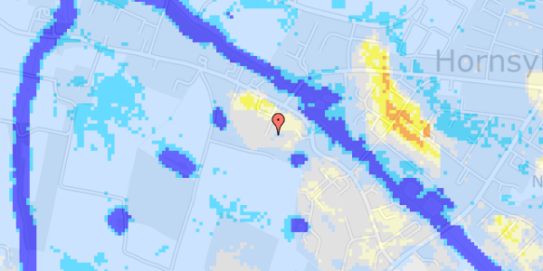 Ekstrem regn på Krohaven 13