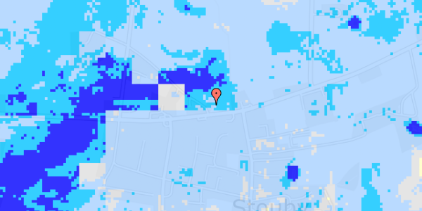 Ekstrem regn på Kurvefort 2