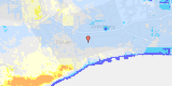 Ekstrem regn på Kystvænget 20