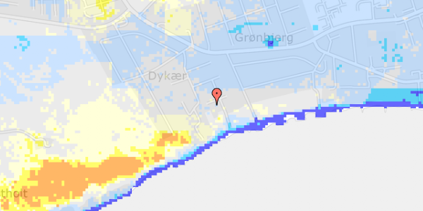 Ekstrem regn på Kystvænget 27