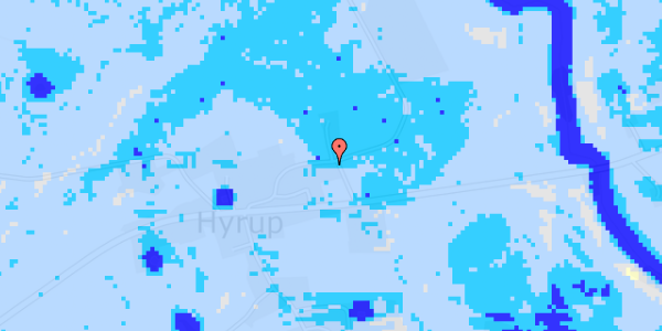 Ekstrem regn på Langbjergvej 6