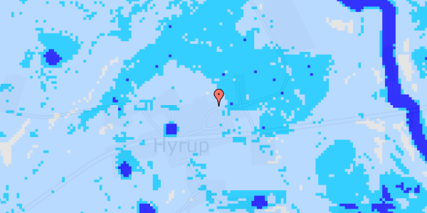 Ekstrem regn på Langbjergvej 11