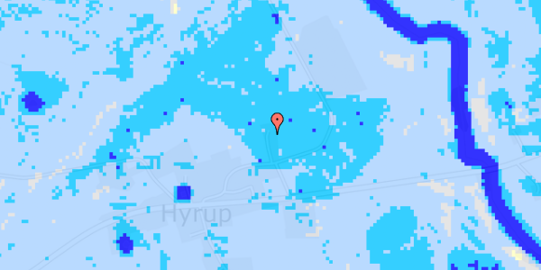 Ekstrem regn på Langbjergvej 13