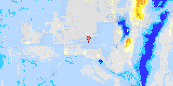 Ekstrem regn på Lilleskovvej 1