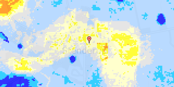 Ekstrem regn på Lærkevej 3