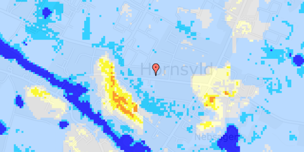 Ekstrem regn på Møllevej 9