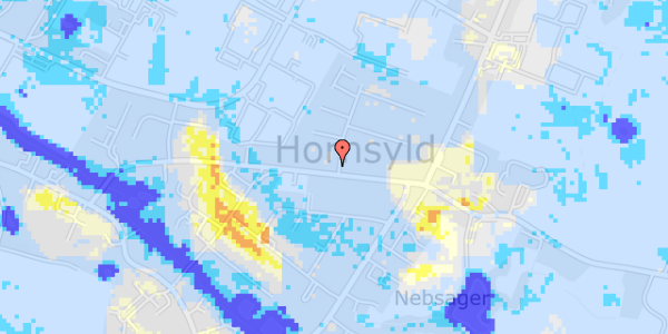 Ekstrem regn på Møllevej 17