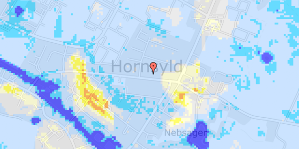 Ekstrem regn på Møllevej 21