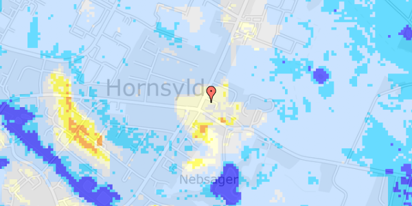 Ekstrem regn på Nørregade 2