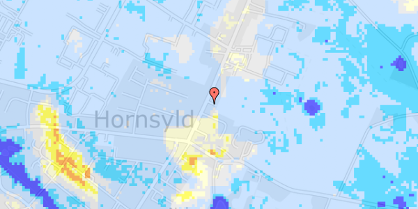 Ekstrem regn på Nørregade 10A