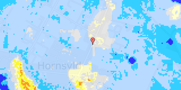 Ekstrem regn på Nørregade 21