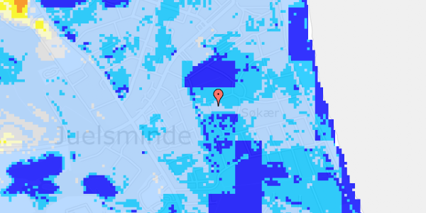 Ekstrem regn på Poppelalle 32