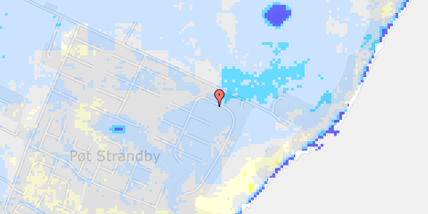 Ekstrem regn på Pøt Strandby 34