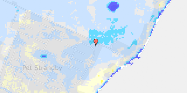 Ekstrem regn på Pøt Strandby 35