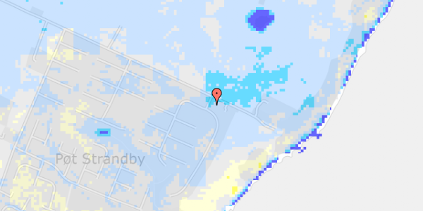 Ekstrem regn på Pøt Strandby 37