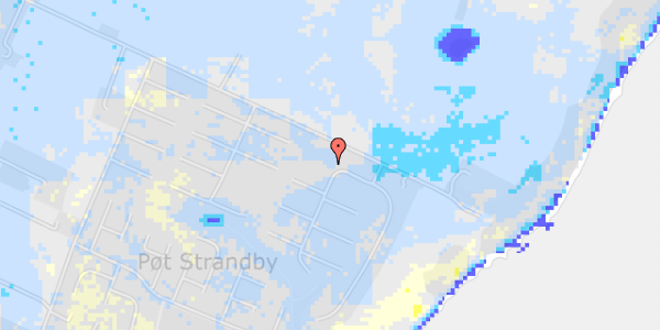 Ekstrem regn på Pøt Strandby 47