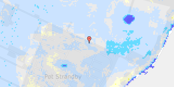 Ekstrem regn på Pøt Strandby 119