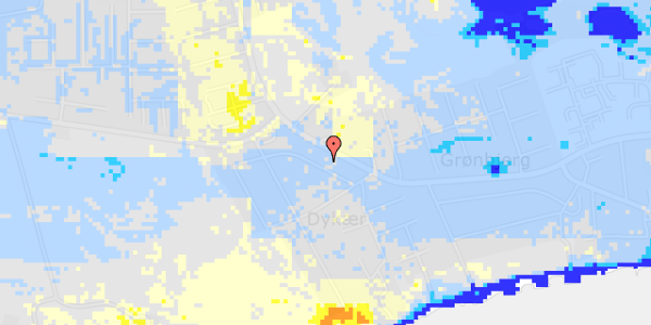 Ekstrem regn på Sandbjergvej 8