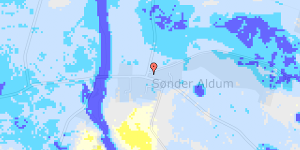 Ekstrem regn på Sdr Aldumvej 29