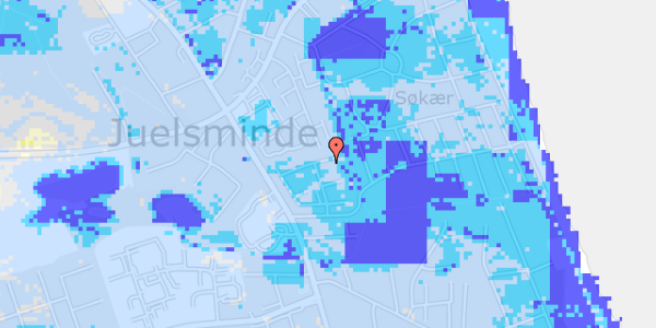 Ekstrem regn på Skipperparken 28