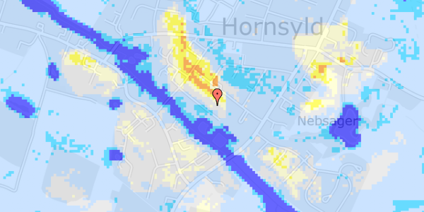 Ekstrem regn på Skovalle 9