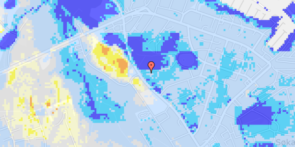 Ekstrem regn på Skovvejen 21