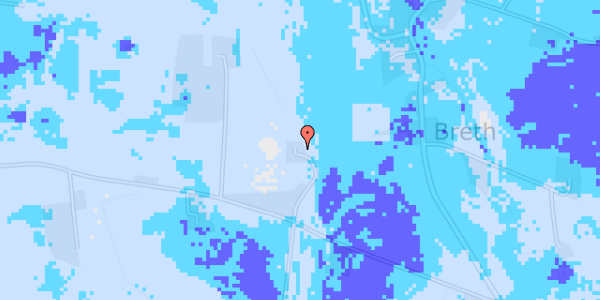 Ekstrem regn på Skulsballevej 2