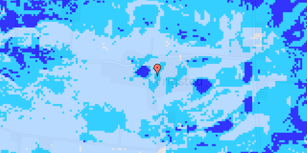 Ekstrem regn på Stevnsvej 3