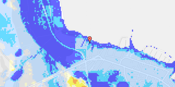 Ekstrem regn på Strandengen 23