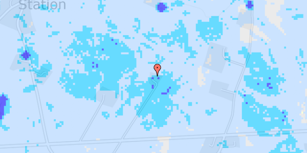 Ekstrem regn på Vejlevej 52