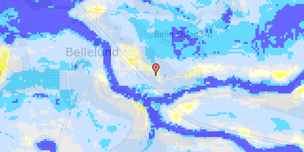 Ekstrem regn på Vejlevej 132