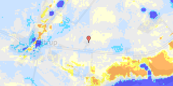 Ekstrem regn på Åstrupvej 27