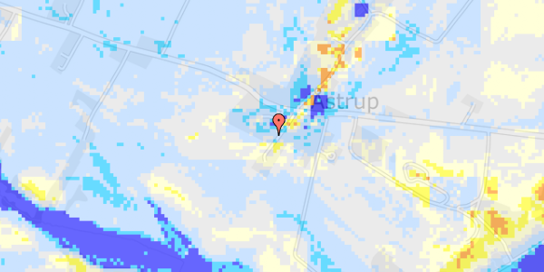 Ekstrem regn på Åstrupvej 28