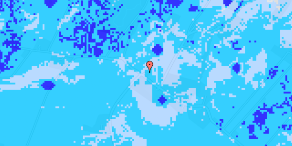 Ekstrem regn på Agtrup Midtskovvej 82