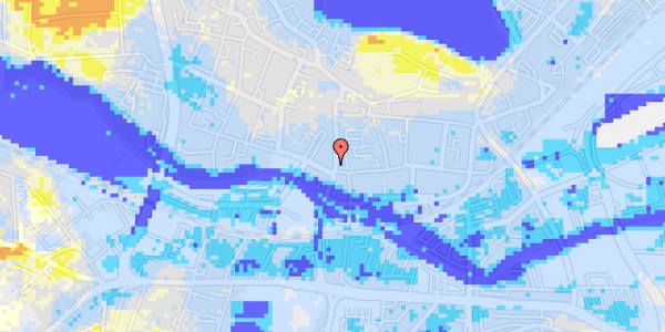 Ekstrem regn på Bredgade 8, 2. 201