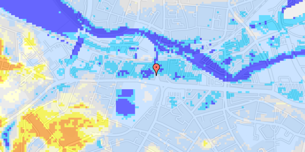 Ekstrem regn på Bredgade 24, 2. 203