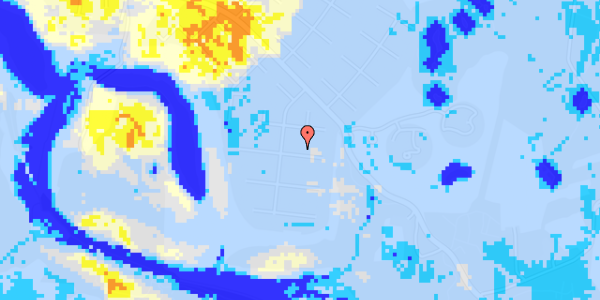 Ekstrem regn på Brynet 27