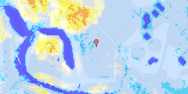 Ekstrem regn på Brynet 30