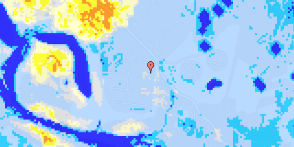 Ekstrem regn på Brynet 31