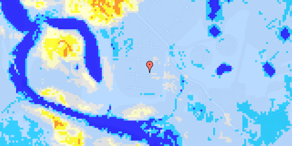 Ekstrem regn på Brynet 47