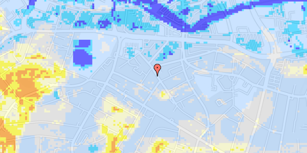 Ekstrem regn på Dalbygade 38B, 1. 104