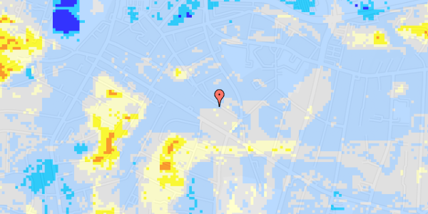 Ekstrem regn på Dalbygade 50