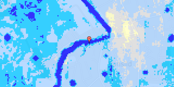 Ekstrem regn på Delken 4