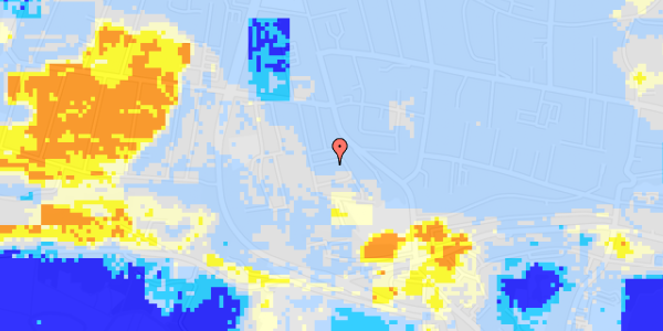 Ekstrem regn på Drammenvej 6, 2. th