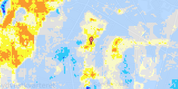 Ekstrem regn på Dreyersvej 26, 1. 