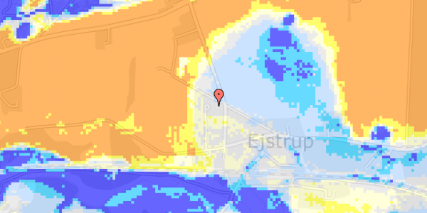 Ekstrem regn på Ejstrup Vang 12