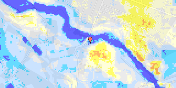 Ekstrem regn på Eliassensvej 85