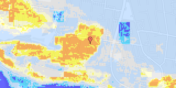 Ekstrem regn på Elmevej 25