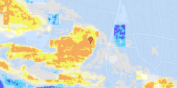 Ekstrem regn på Elmevej 48