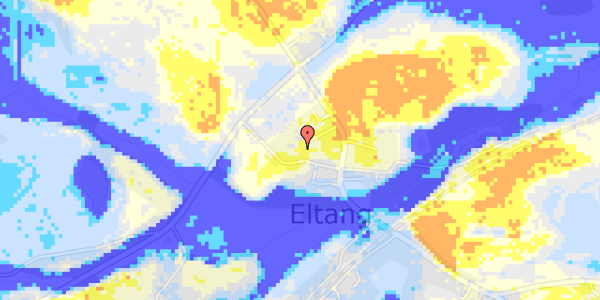 Ekstrem regn på Eltangvej 67D